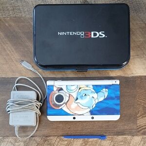 New Nintendo 3DS Pokemon 20th Anniversary Edition Blastoise -With Charger Tested